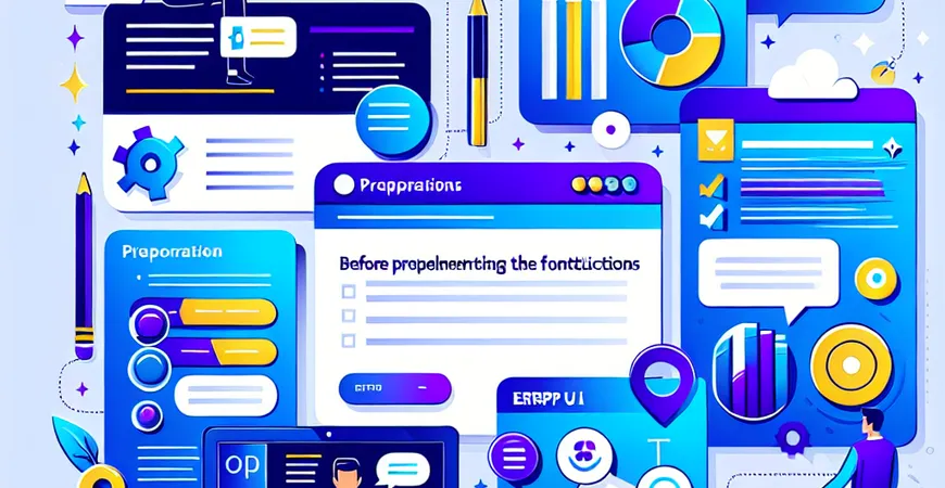  实施ERP系统功能前需要做好哪些准备？